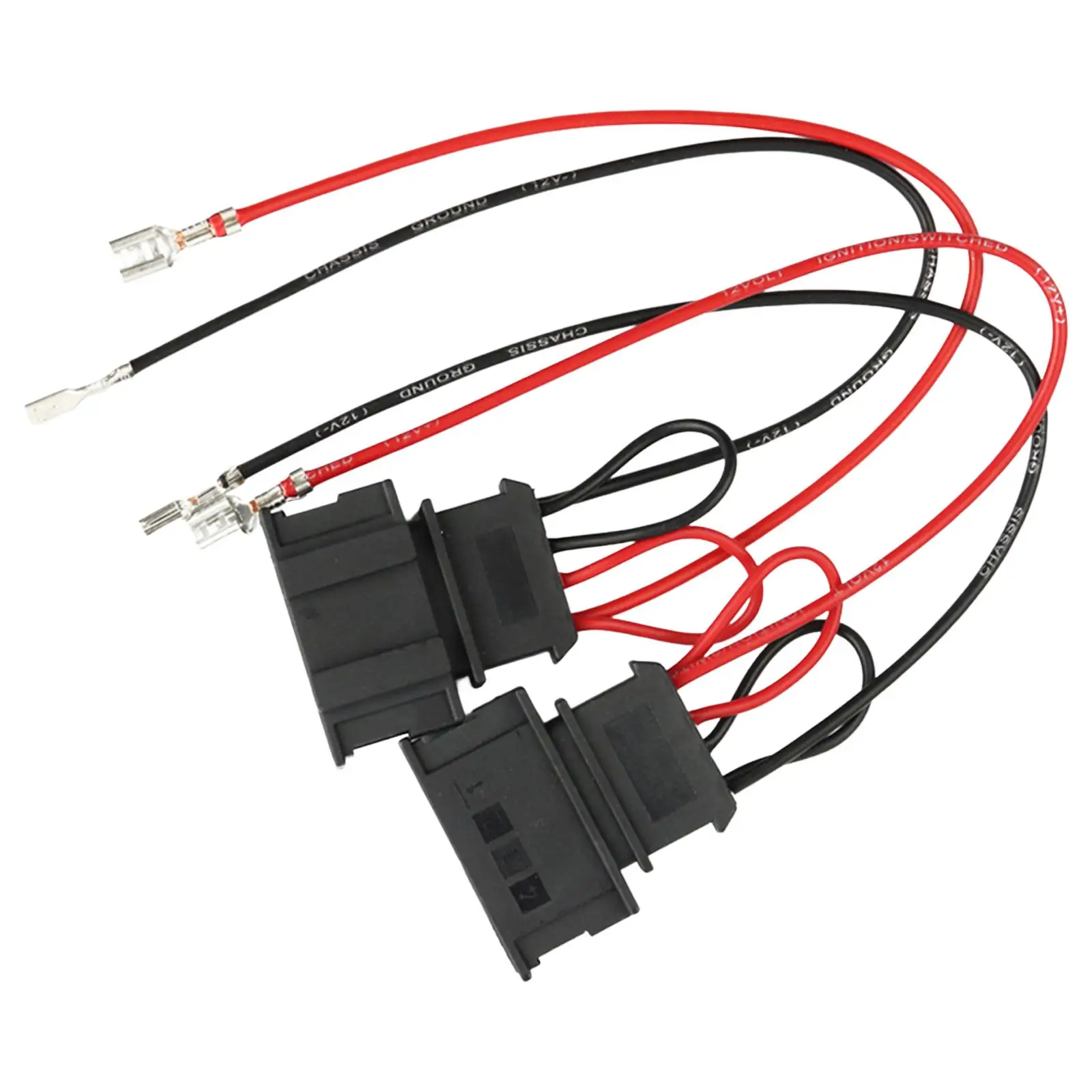 2 Pieces Car Speaker Wire Harness Adaptor Accessories Auto Connector