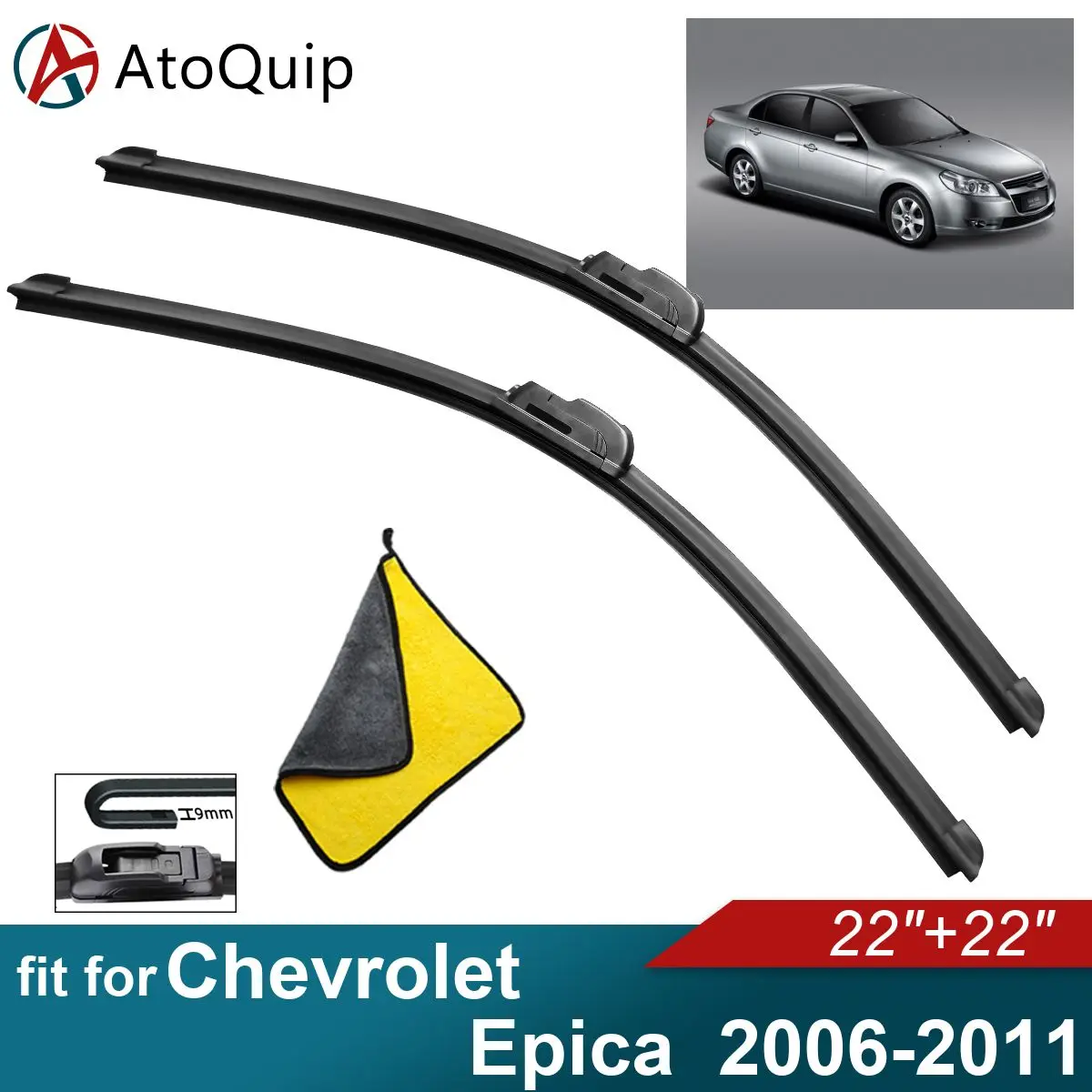 

Car Windshield Wiper Blades Fit For Chevrolet Epica Wiper Blades Soft Rubber Auto Front Windscreen 2006 2007 2008 2009 2010 2011