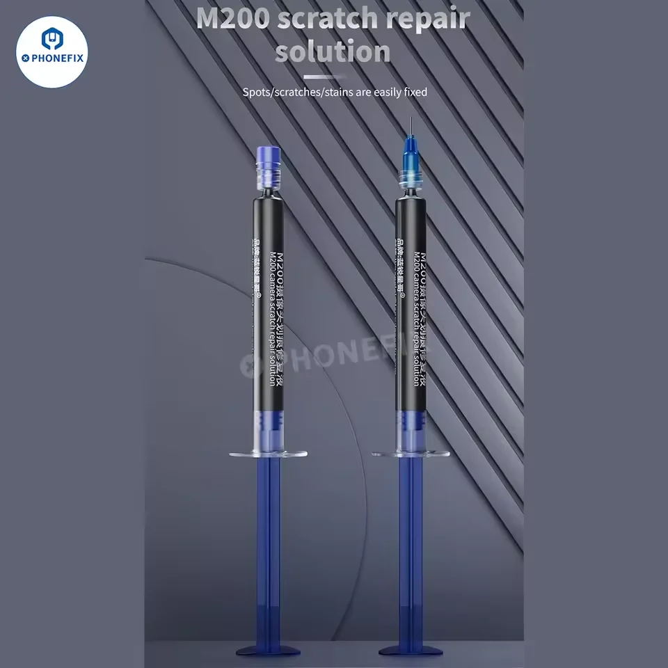 LANRUI M200 3ml 스크래치 복원액 휴대폰 카메라 렌즈 스크래치 제거제 물 부식/얼룩 제거/빠른 건조