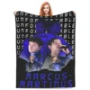 Relax Marcus And Martinus Unforgettable Eurovisions 2024 Sweden Blanket Bed Decorative Throw Blankets Warm Velvet for Office 1