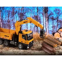 Huina 15 Channel 1575 Remote Control Excavator Alloy Remote Control Engineering Vehicle Excavator Children's Electric Toy 2