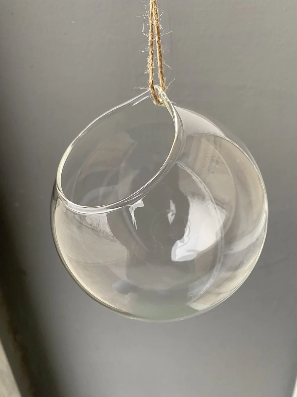 Hanging Ball Glass Flower Planter Vase Terrarium Container Landscape Bottle