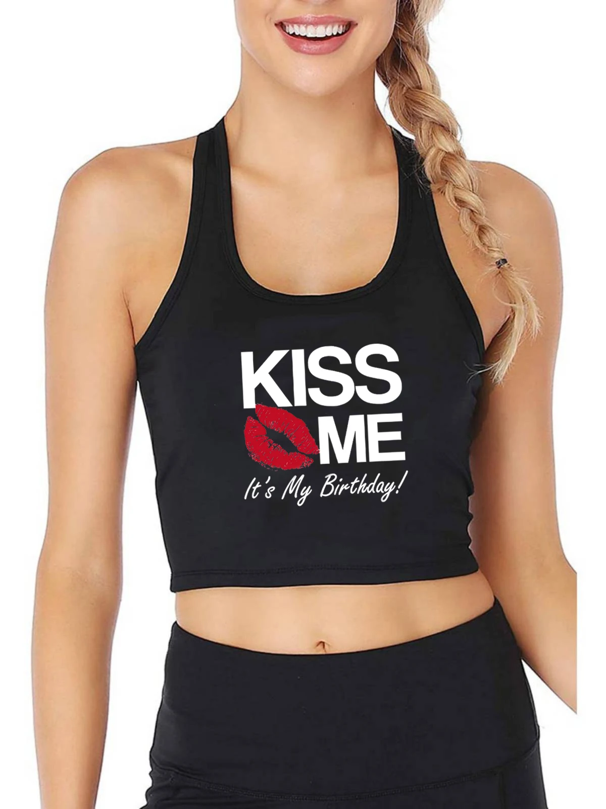 

Funny Broad City Graphics Classical Sexy Slim Crop Top Customizable Cotton Breathable Tank Tops Hotwife Training Camisole