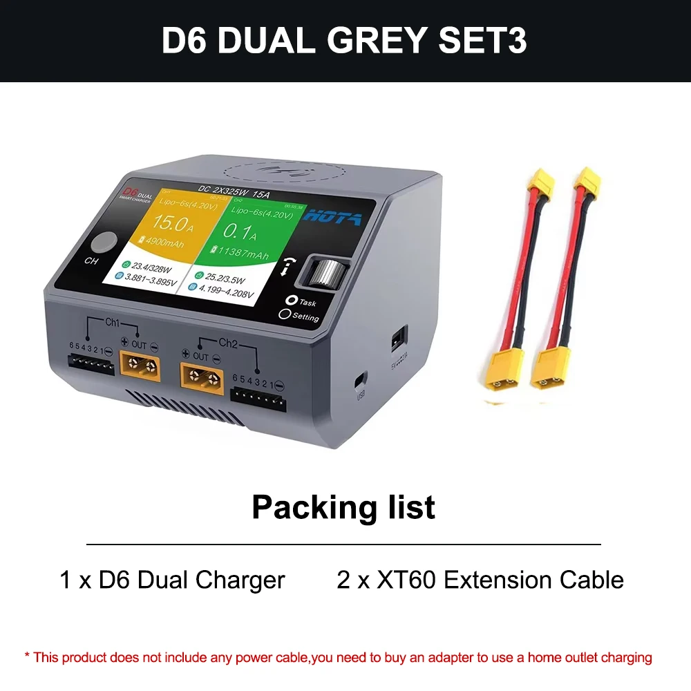 D6 DUAL GREY SET3
