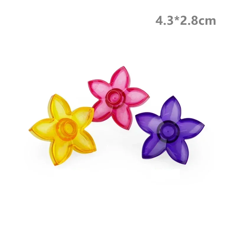 Outdoor Forest Building Block Set - Flower, Grass, and Tree Adornments for Kids