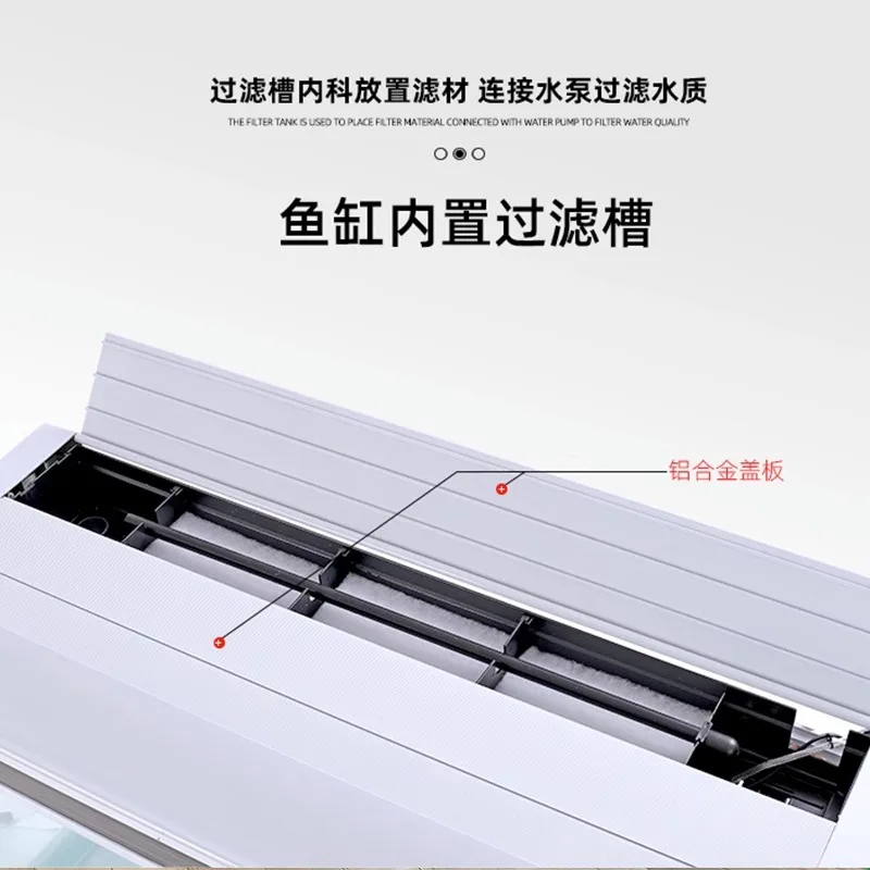 

Средний и большой для аквариума Jiabao, семейная гостиная, Нижний шкаф, перегородка, искусственная кожа и роскошь, простой