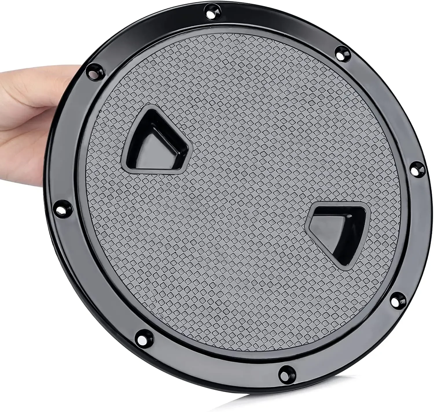 Boat Accessories marine accessories Boat Hatch 4" 6" 8" ABS Round Non Slip Inspection Hatch w/Detachable Cover for Marine Yacht
