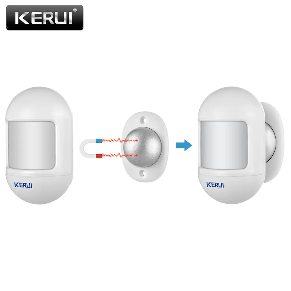 KERUI P831 Mini Wireless Intelligent PIR Motion Sensor Alarm Detector For GSM PSTN Home Burglar Anti-Theft Alarm System Security
