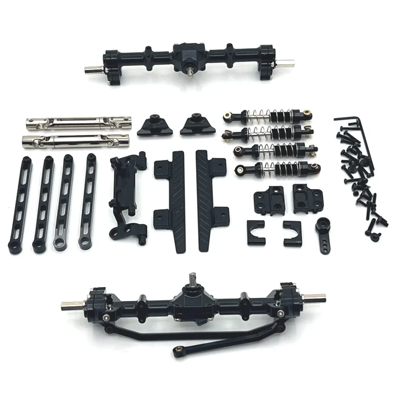 ChoL MN82 Metal Front and Rear Portal Axle Chassis Link Rod Pull