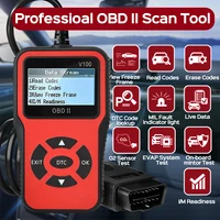Car OBD2 Scanner Diagnostic Tool Code Reader, Car Voltage Tester Engine Fault Code Scanner, Charging Tester Diagnostic Tool R100 - Image 2