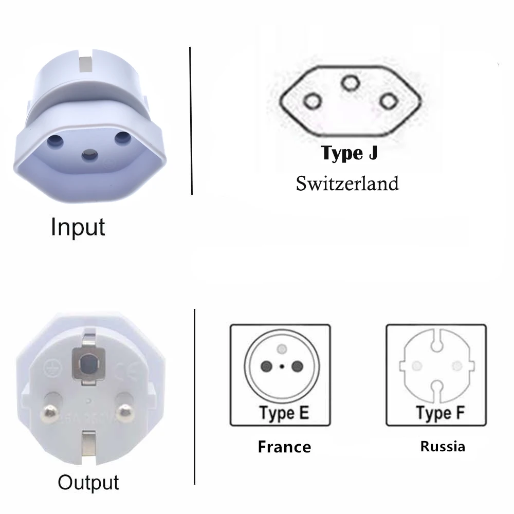 Swiss Plug Adapter Converter | Adapter German Plug | Us Swiss Adapter - Plug - Aliexpress