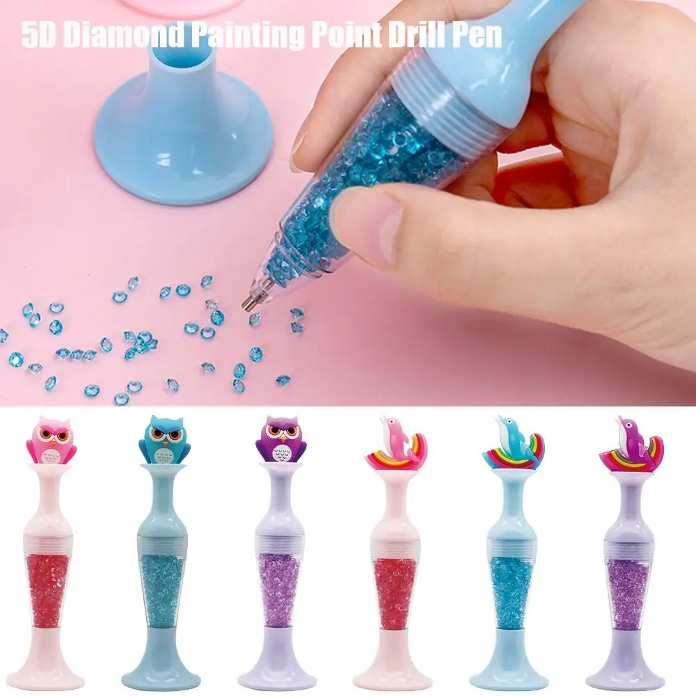 Cartoon DIY Diamond Painting Point Drill Pen for 5D Painting with Diamonds Cross Stitch Drawing Embroidery Accessories Tool diamond painting accessories,diamond painting pen