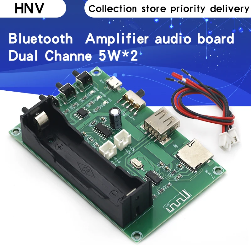 XH A150 PAM8403 Bluetooth Amplifier audio Board 5W*2 Lithium Battery
