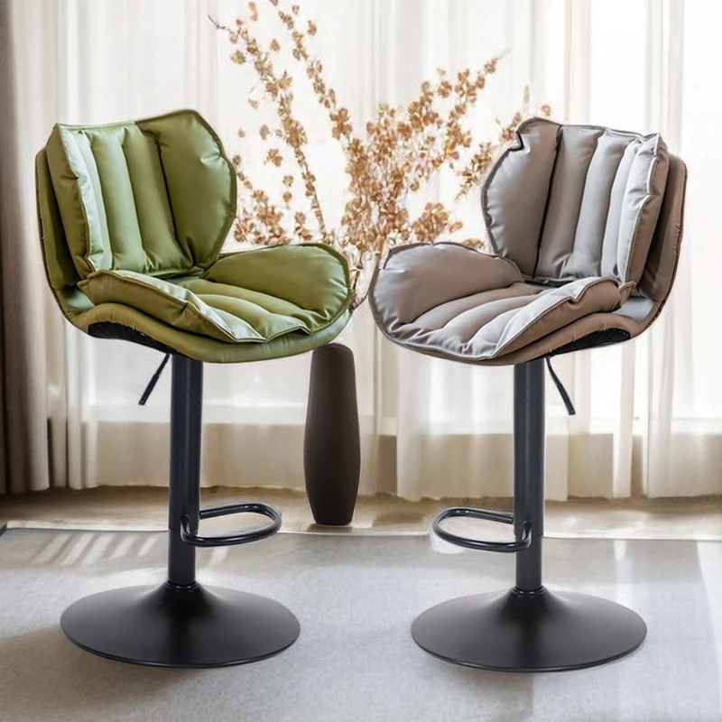 

Throne Accent Bar Stools Vanity Comfortable Party Computer Ergonomic Adjustable Chair Swivel Banqueta Lounge Suite Furniture