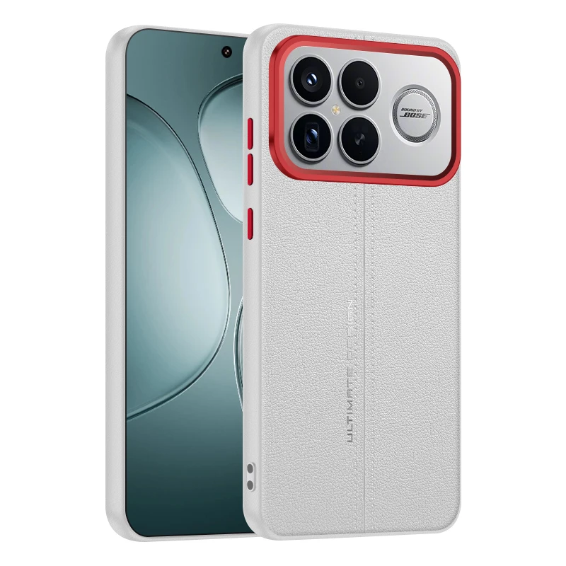 Luxury PU Leather Shockproof Phone Case - ELVEV Anti-fall Bumper Cover