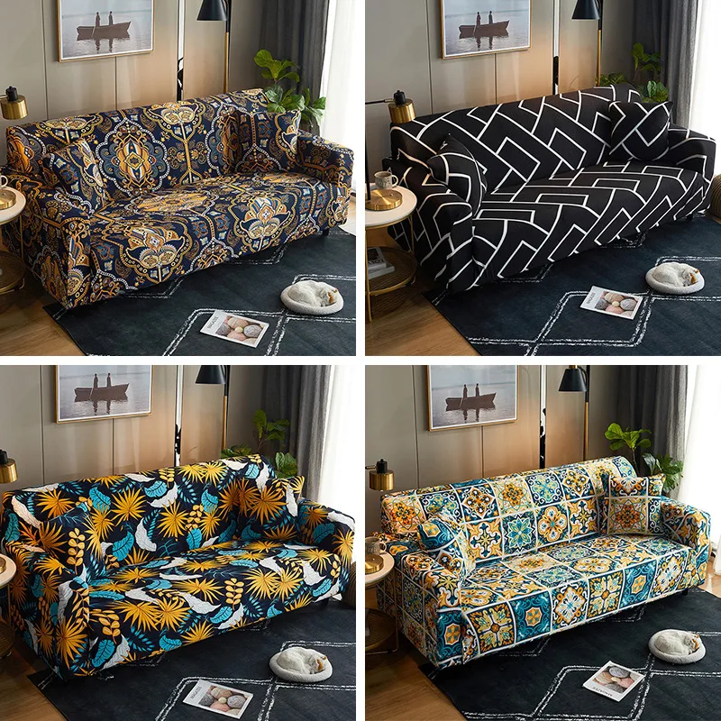 

Stretch Plaid Sofa Slipcover Elastic Sofa Covers for Living Room funda sofa Chair Couch Cover Home Decor 1/2/3/4-seater