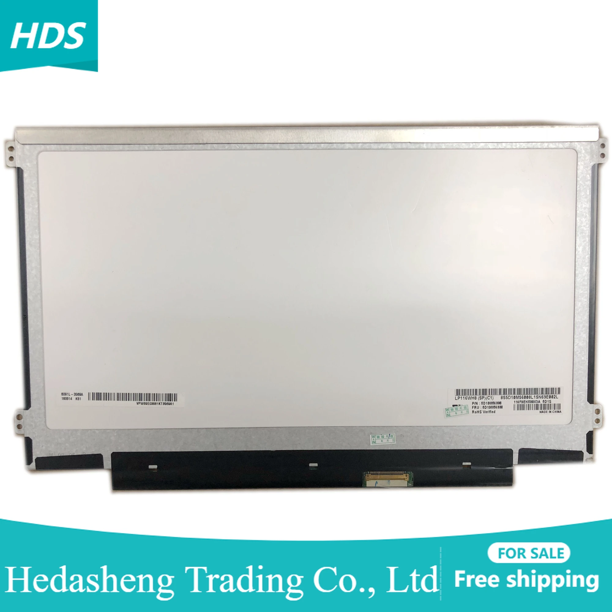 

LP116WH8 SPC1 LP116WH8 (SP)(C1) 11.6"Inch WXGA HD 1366x768 Panel IPS 40PIN eDP Laptop LCD LED Screen New