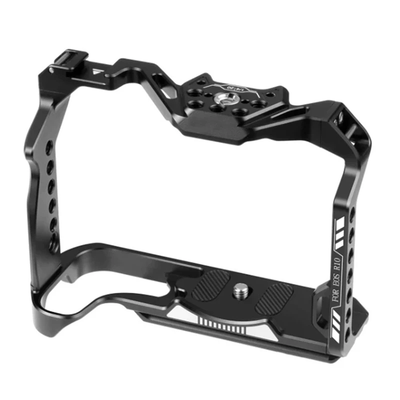 

1 Piece Video Camera Cage Parts Accessories For Canon EOS R10 Camera Aluminum Alloy Stabilizer Rig Cage