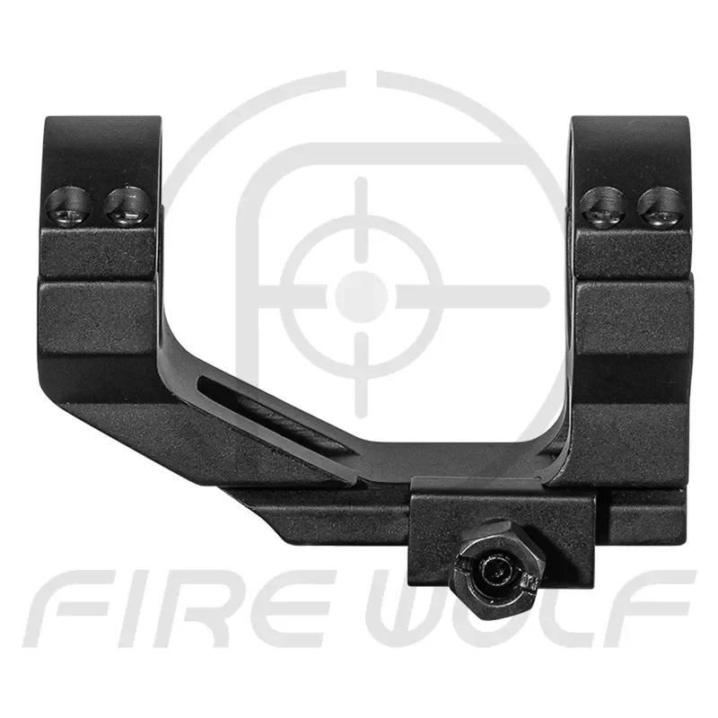 Tactical 25.4MM 30MM Dual Rings Rifle Scope Mount for 20MM Picatinny Rail Heavy Duty Cantilever Hunting Accessories