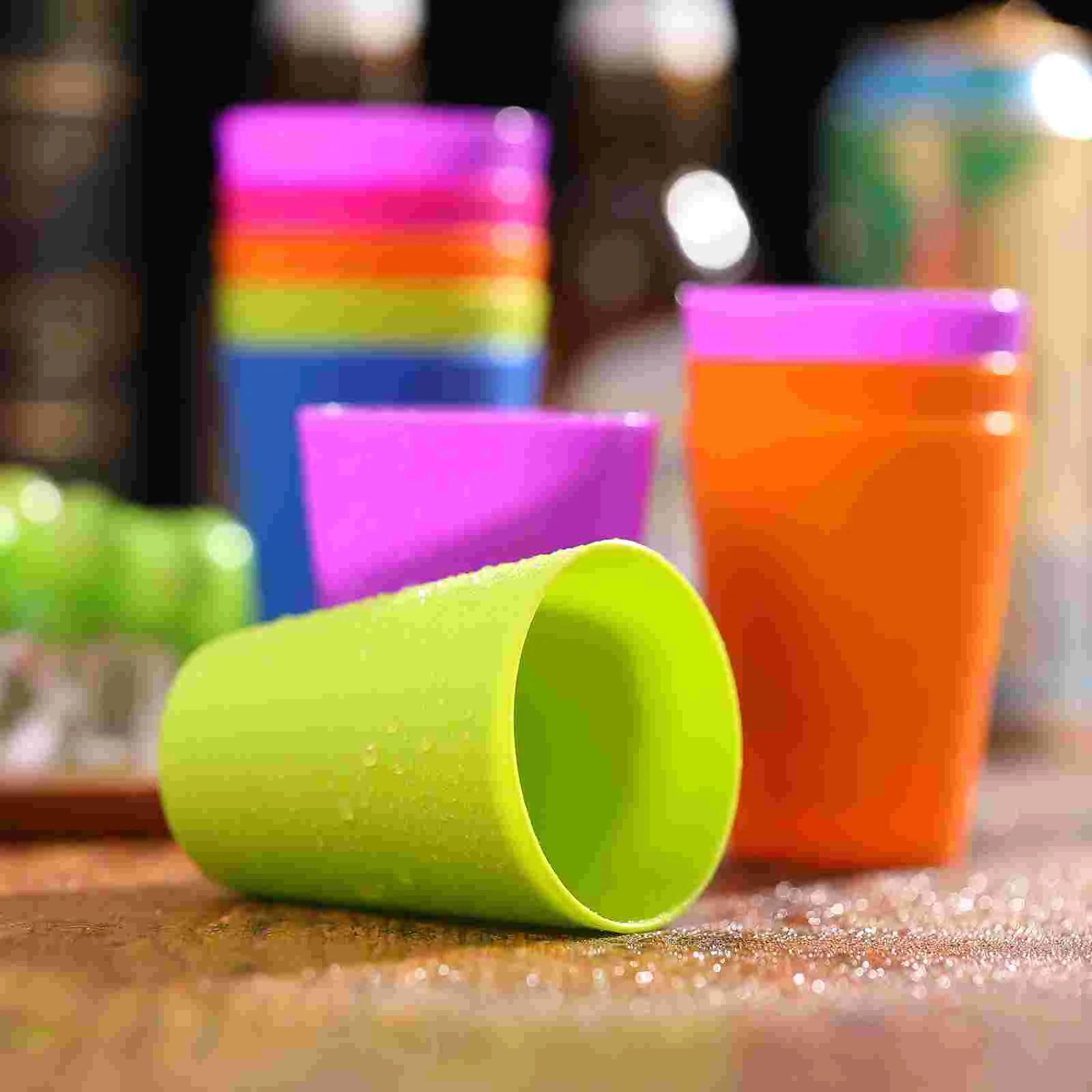 Plastic Drinking Party Favors Goodie Cups Kitchen Reusable Beer Mug Tumblers Kids Water