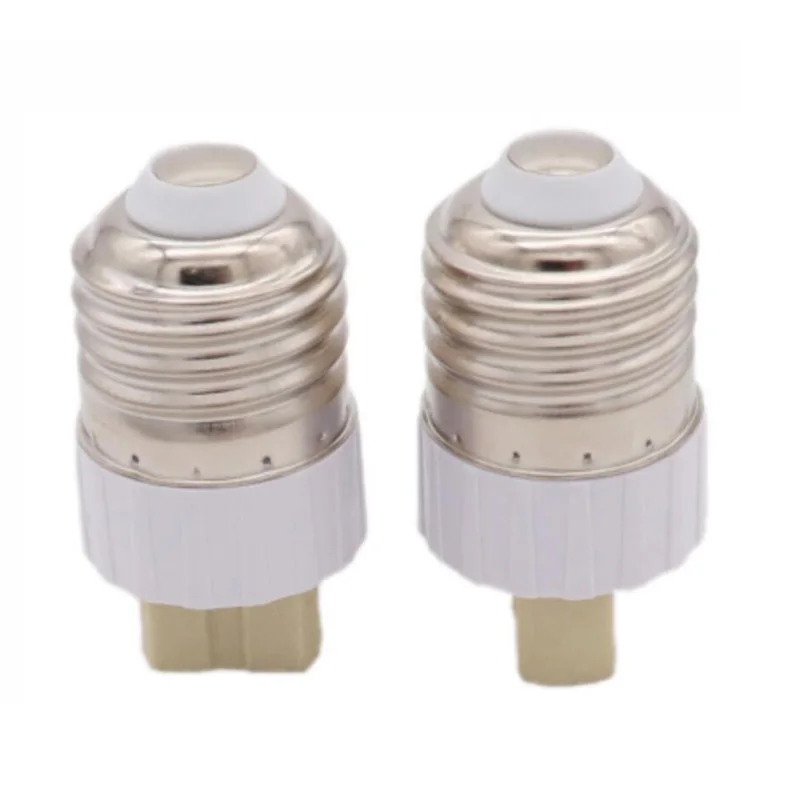 New 2PCS E27 to G9 Adapter Converter Lamp Holder Base Socket For LED Light Bulb 