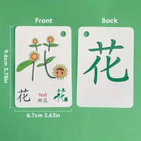 100 Chinese Hieroglyphics Cards Mandarin Chinese Learning Flashcards Characters Stroke Order Boost Vocabulary with Visual 2