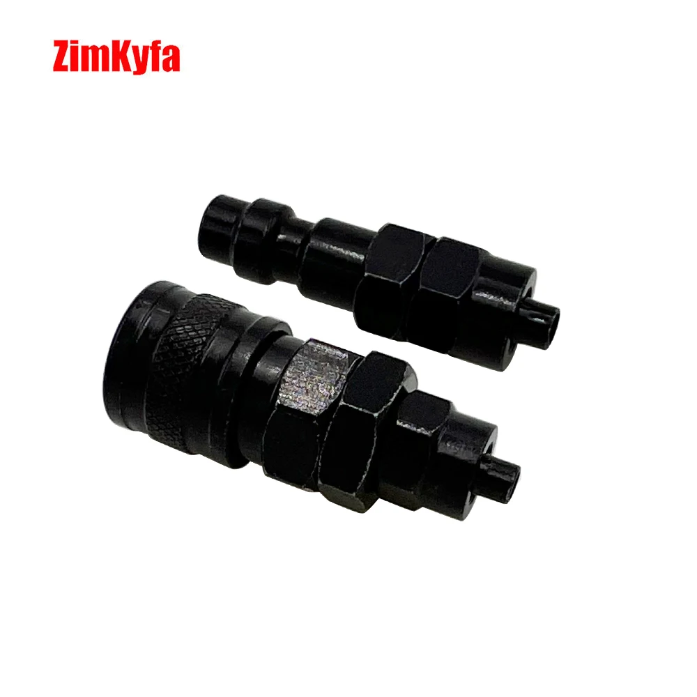 Quick Disconnect Adaptor HPA NEW US Foster BLack 23-2 / 2302 Push-In Fitting Quick Disconnect Plug To 6MM-6.35MM OD Hose for Air Tool