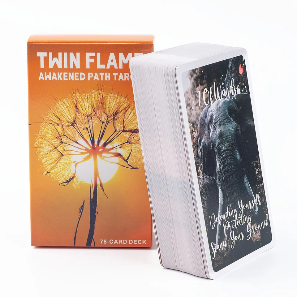 thumbnail image 2 of Twin Flame Awakened Path Tarot 78cards With Definitions.w 2 of 9