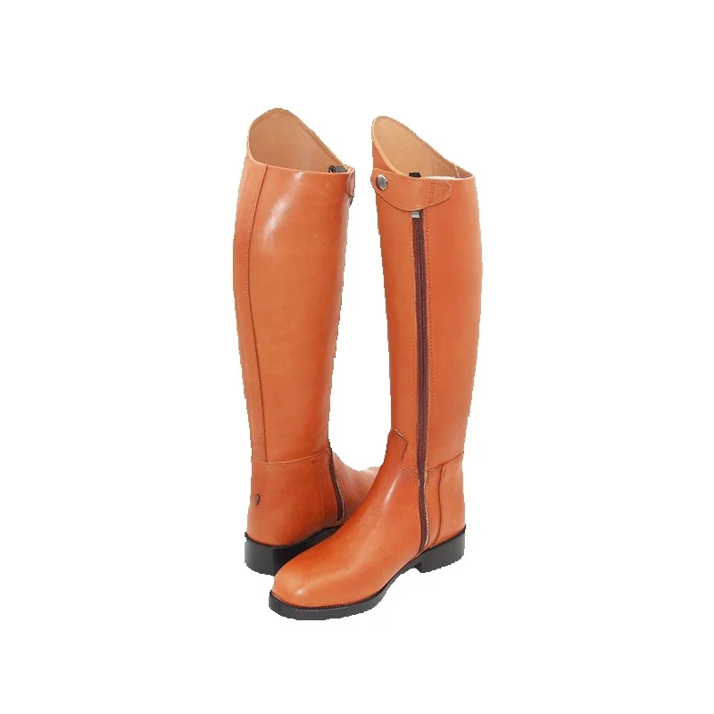 Aoud Saddley Horse Riding Boots Cow Leather Dressage boots Knee Equestrian Boot High Quality Shoes Unisex Customize Halter Chaps