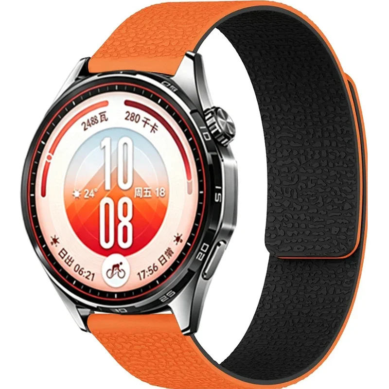 Magnetic Silicone Watch Strap (20mm/22mm) – Universal Fit