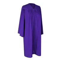 Student Graduation Gown Adults 2025 Year Long Sleeve Academic Dress Costume Unisex University Graduation Robe School Uniform 1