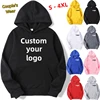 Men and Women DIY Printed Hooded Sweatshirt Loose Pullover  Spring Autumn Winter Cotton Customize your logo Hoodie (S-4XL) 1