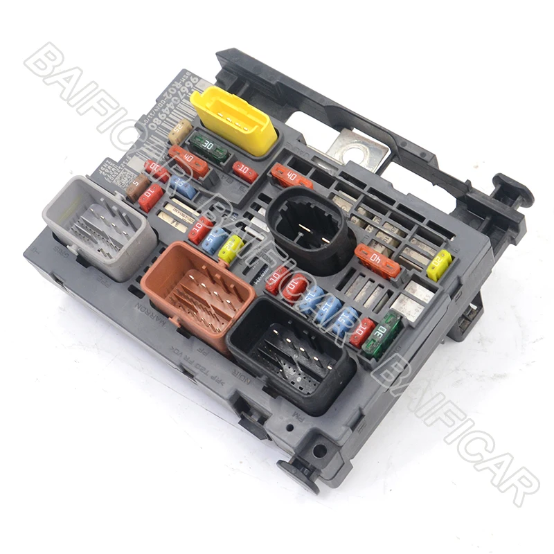 Fuse Box Unit Assembly Under Bonnet Controller For Peugeot 407 Citroen C4 C5 Picasso 9667044980 BSM R02