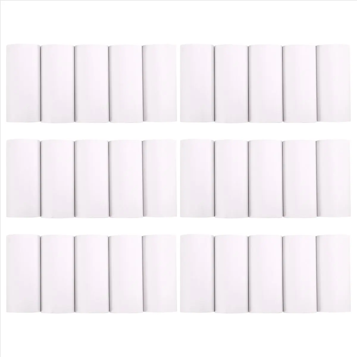 T28C 57x25mm 감열지 30 롤 화이트 어린이 카메라 인스턴트 인쇄 어린이 인쇄 용지 교체 액세서리 부품
