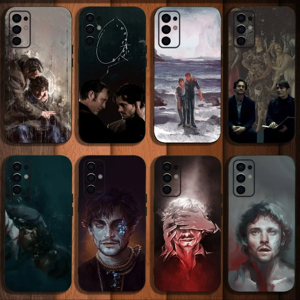 Чехол для телефона с фильмом H-Hannibal Will G-Грэхем для Samsung S24,S21,S22,S23,S30,Ultra,S20,Plus,Fe,Lite,Note,10,9, блестящий черный мягкий чехол Чехол для телефона с фильмом H-Hannibal Will G-Грэхем для Samsung S24,S21,S22,S23,S30,Ultra,S20,Plus,Fe,Lite,Note,10,9, блестящий черный мягкий чехол