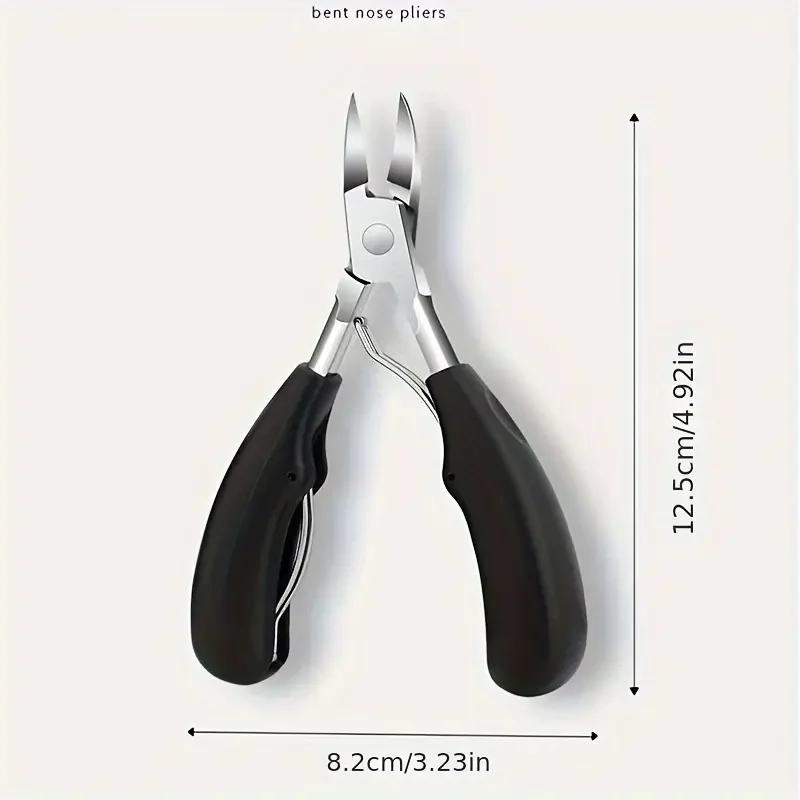 1Pc Professional Nail Clippers Thick Nails Trimmer for Ingrown Toenails Paronychia Trimmer Cutter Manicure Scissor Pedicure Tool 6