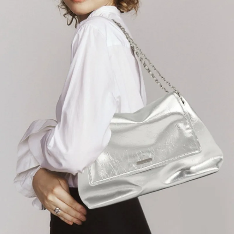 

2024 Chain Shoulder Women Bags Large Capacity Bolsas Feminina Fashion Designer Bolsos Mujer Ol Handbags Multi-function Bag