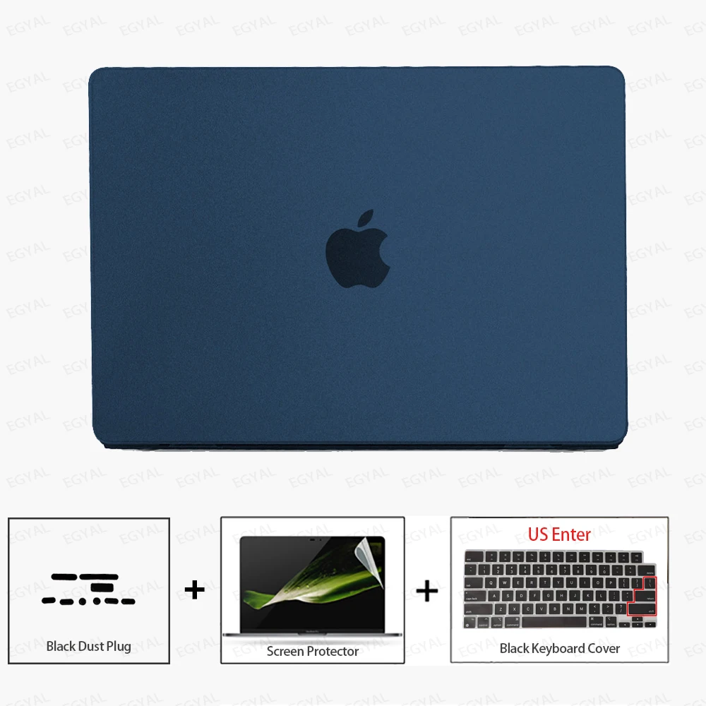 Ultimate Laptop Protection Kit: Ultra-Thin Case, Dust Plug, Screen Film & Keyboard Cover