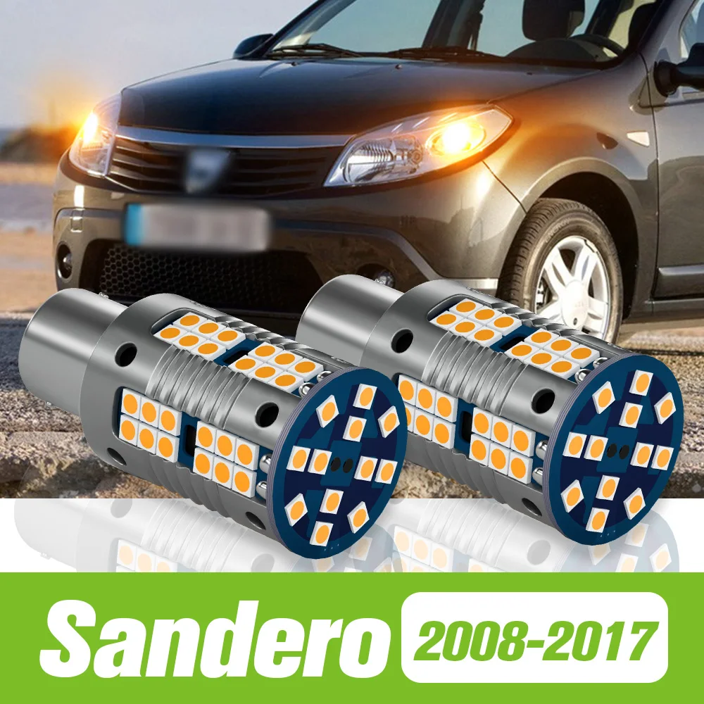 

2pcs For Dacia Sandero 2008-2017 LED Turn Signal Light Turning Lamp 2009 2010 2011 2012 2013 2014 2015 2016 Accessories