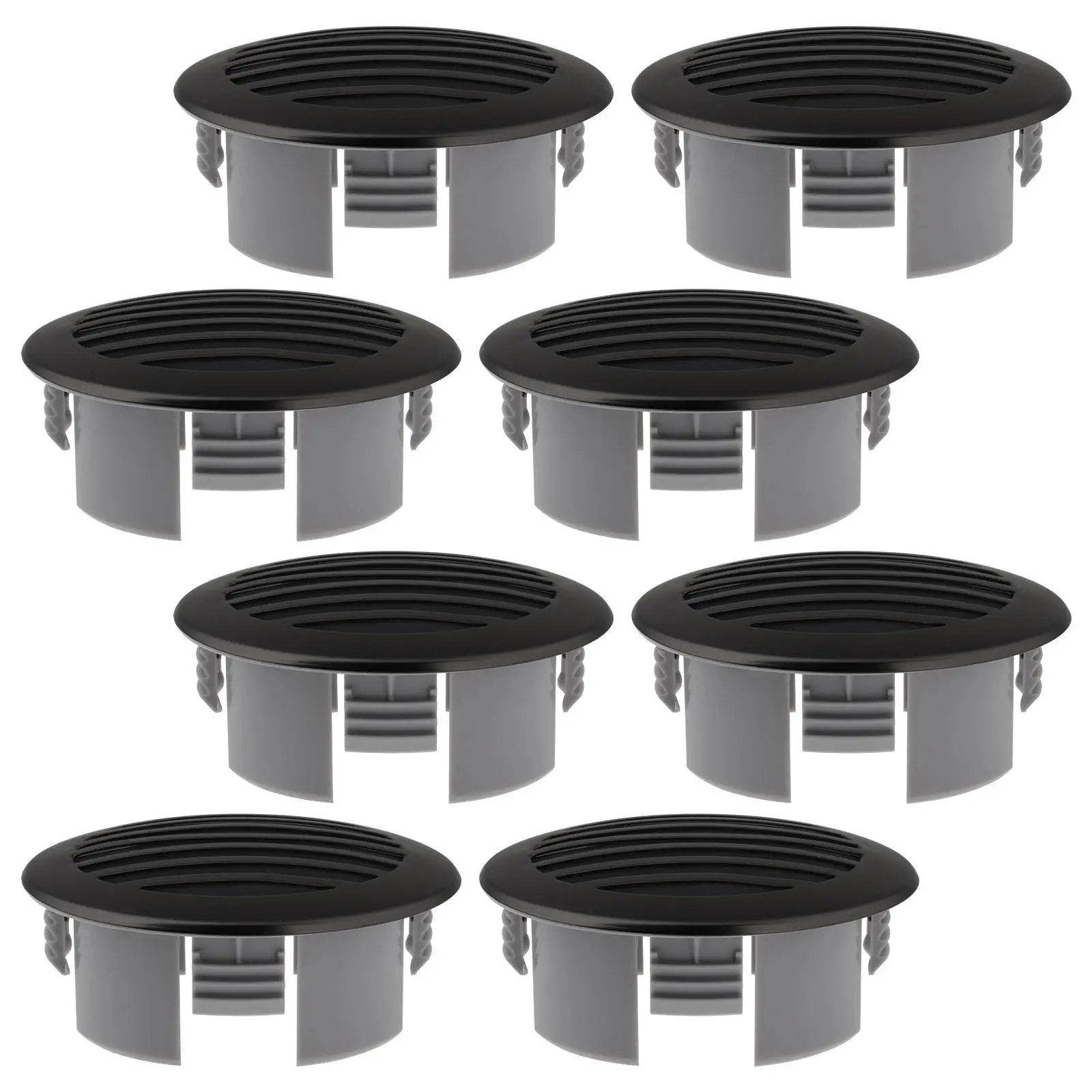

8x Round Air Vent Cover Direct Replaces Marine Vent Cover for RV