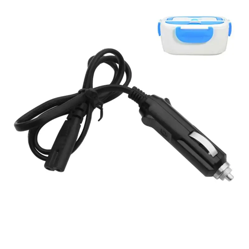 

for Cars Use Electric Heated Lunch Box EU US Plug Power Cord Adapters Plastic Co 667A