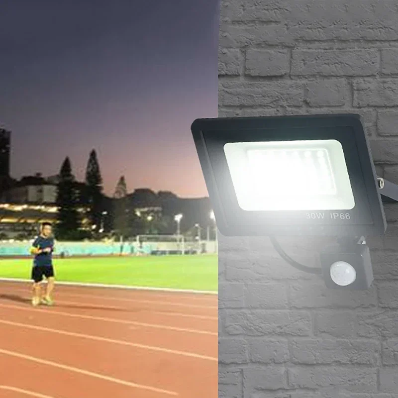 10W-150W PIR Motion Sensor Led Floodlights Ip66 Waterproof Led 220v Hanging Outdoor Wall Lamp Floodlight Outdoor Light led motion sensor light,led flood light