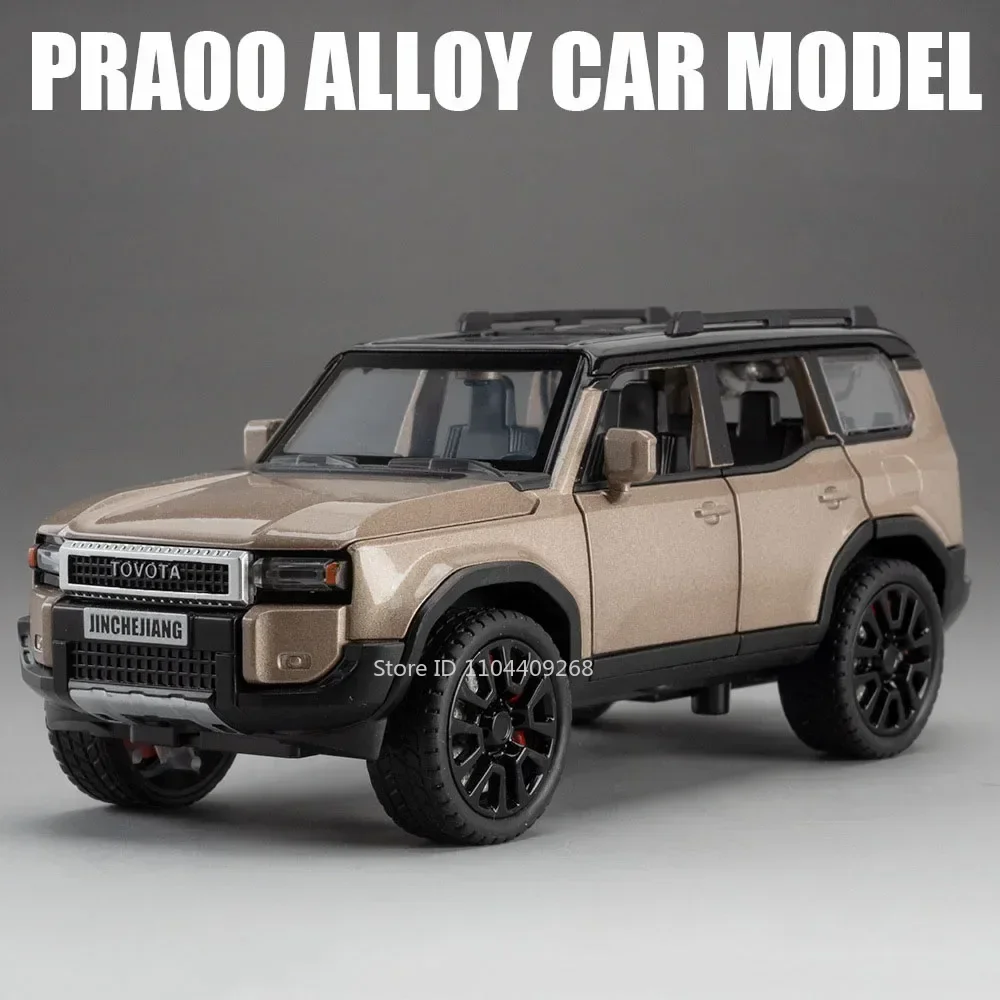 Premium Alloy Diecast SUV Toy Car with Light & Sound Features