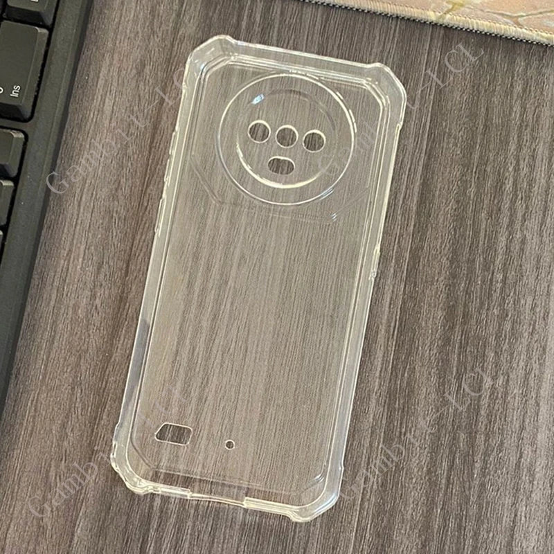 Durable Shockproof Silicone Phone Case with Back Ring Holder