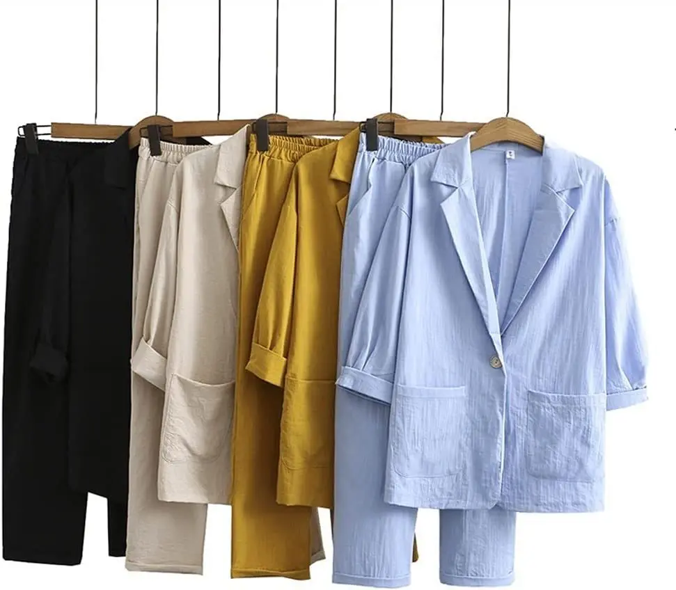 Ensemble veste et pantalon femme