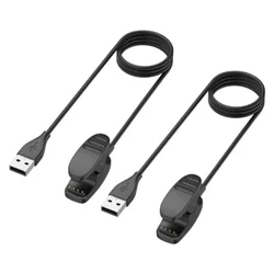 Dual Pack USB Smartwatch Charger Replacement (Black)