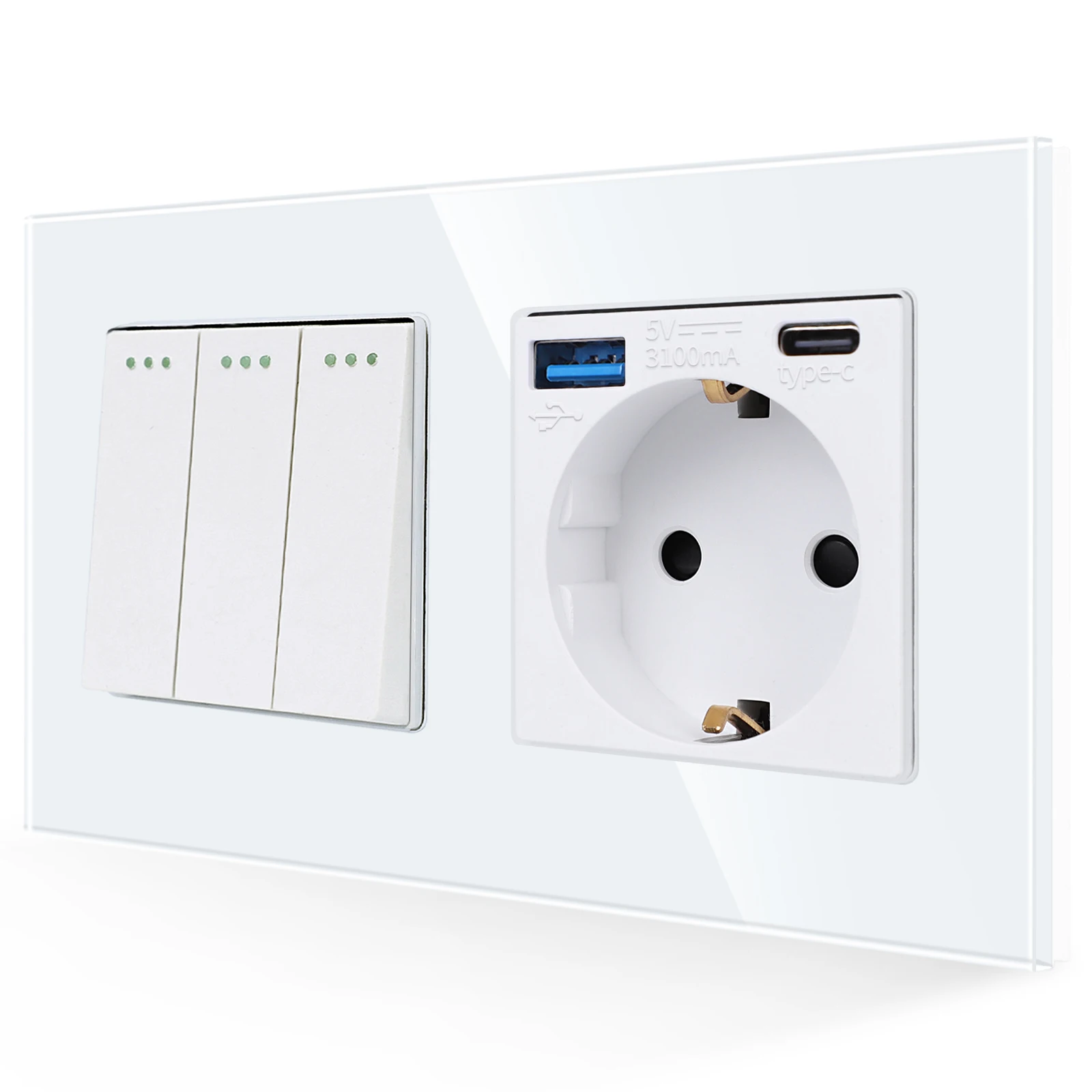 3g push type-c socke