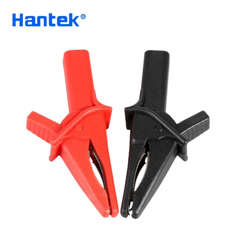 Oscilloscope probe Hantek HT18A crocodile clip large dolphin electric gator clip 4mm for digital USB oscilloscope automotive tools accessories