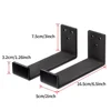 1Pair Durable Surfboard Display Rack Hanger Hook Wall-mounted Surfboard Hanger Snowboard Wall-Mounted Bracket Stand Holder 1