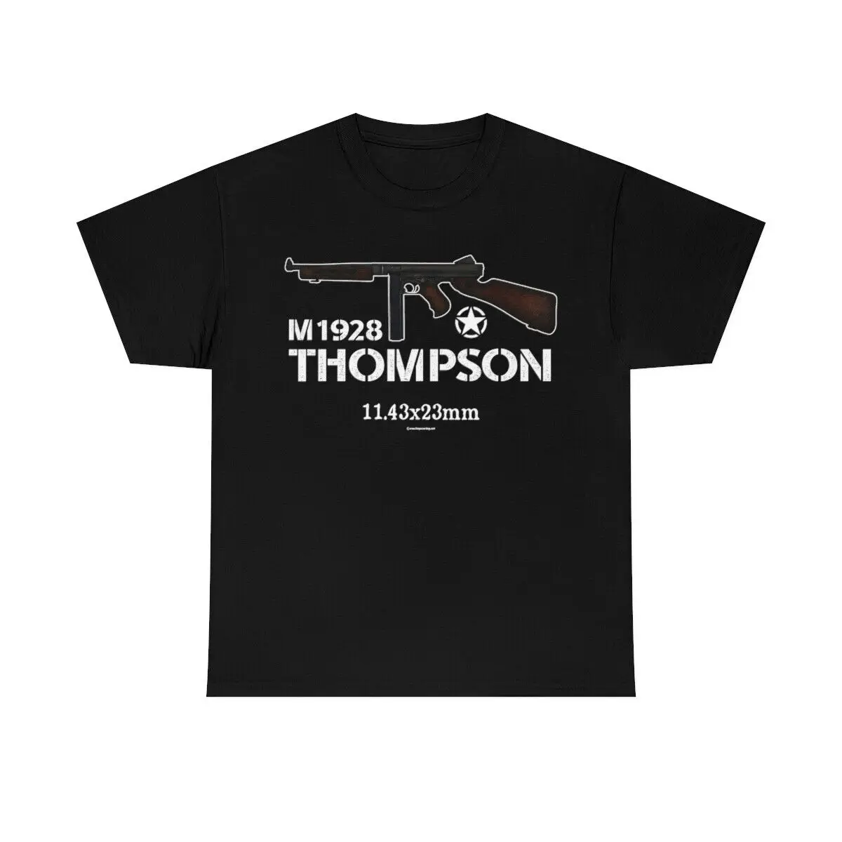 M1928 Thompson Wwii T-Shirt Alignes Gun